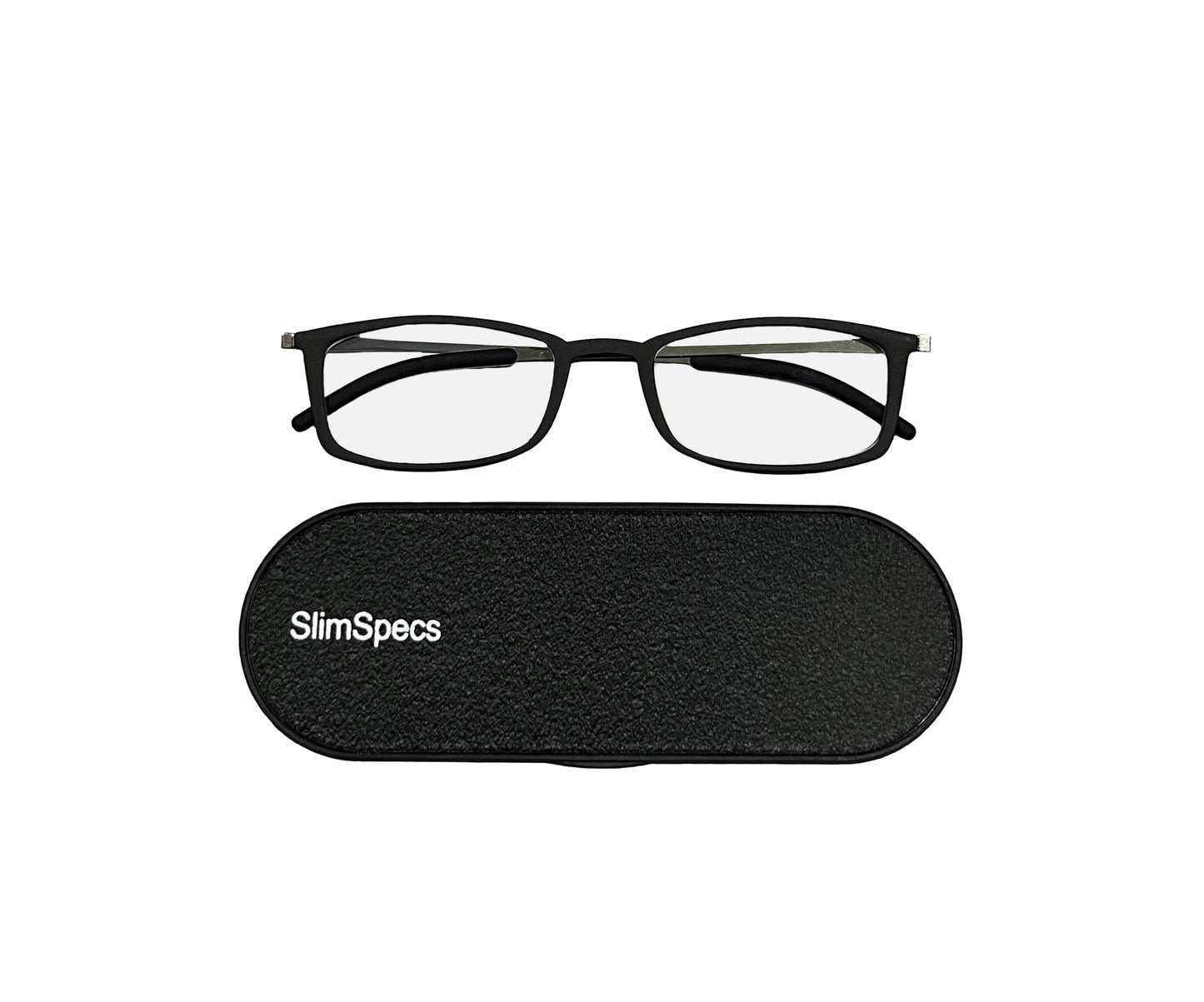 SlimSpecs (Zwart) – Ultradunne, Stijlvolle Leesbril