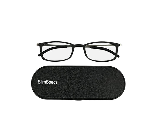 SlimSpecs (Classic Black): Ultra-thin stylish reading glasses